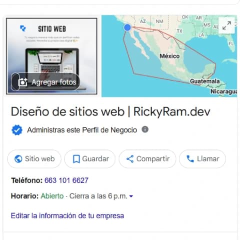 aun no apareces en google maps